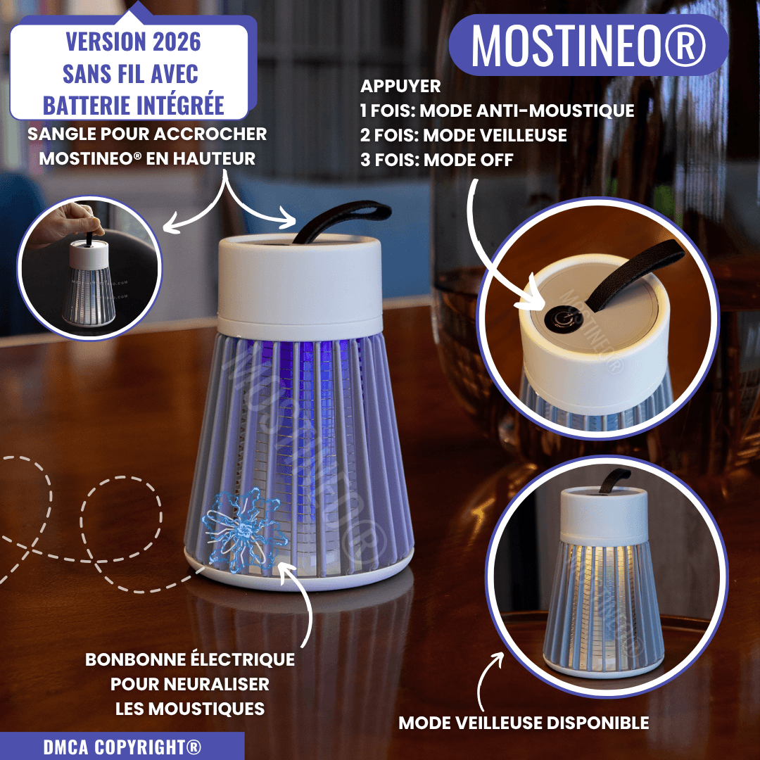 MOSTINEO® ANTI-MOUSTIQUE (VERSION 2026)